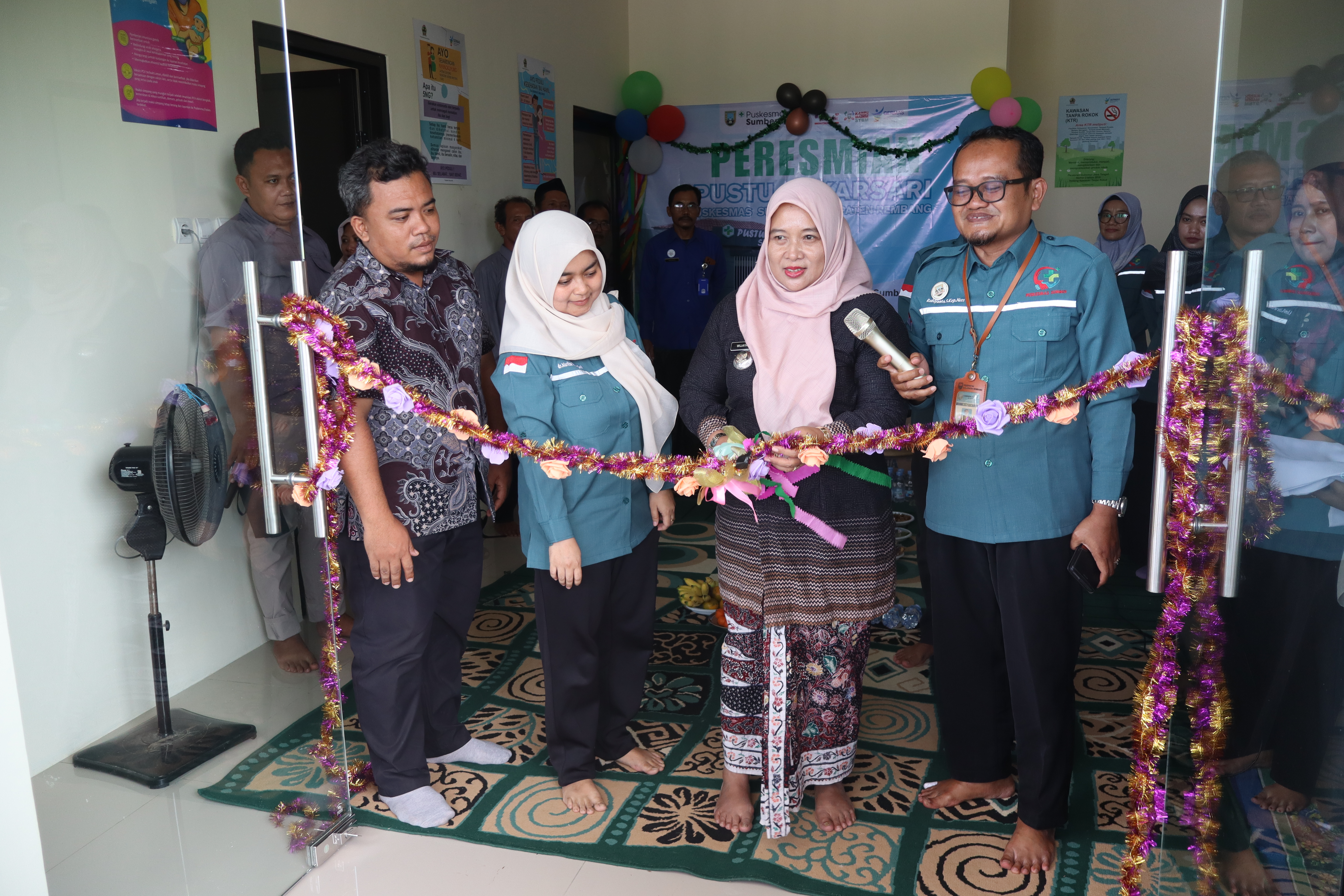 Peresmian Pustu Sekarsari, Kecamatan Sumber